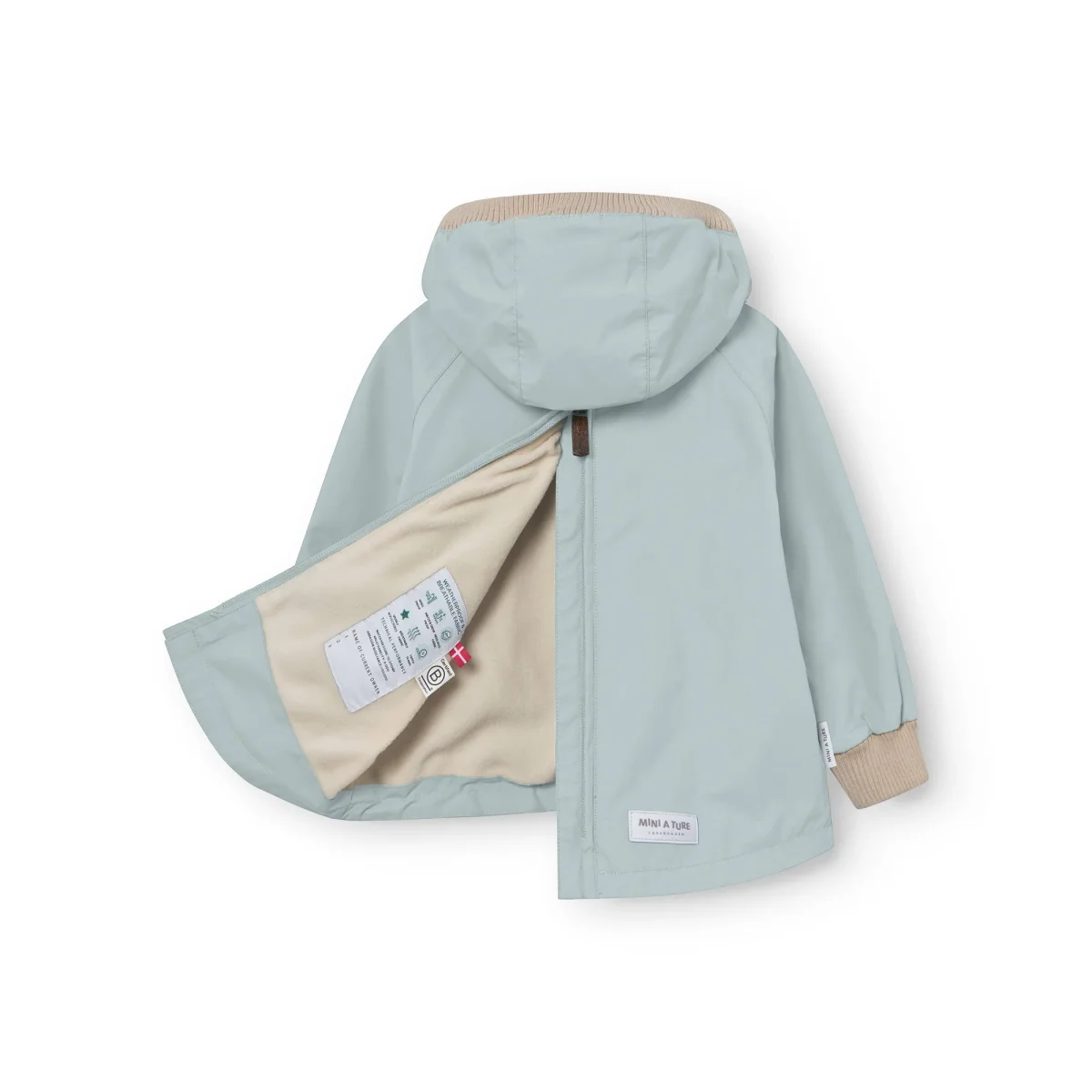 MATBABYVITO fleeceforet forårs anorak. GRS - Billede 7