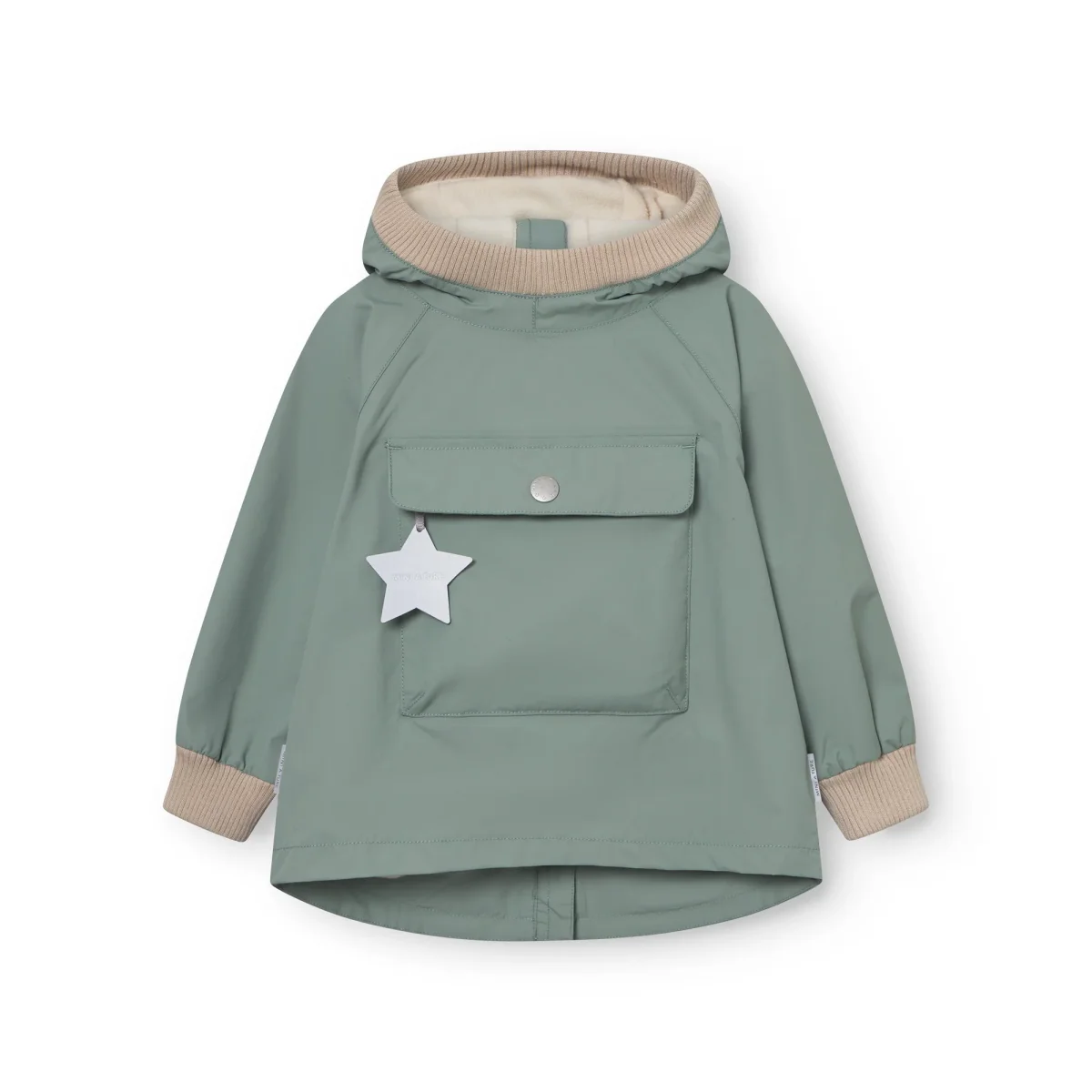 MATBABYVITO fleeceforet forårs anorak. GRS - Billede 8