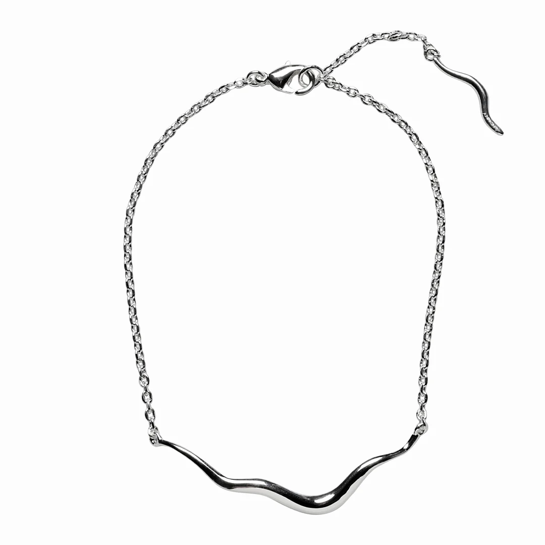 Runway Armbånd, 925S Sterling sølvbelagt 13 cm + 5 cm forlænger - Billede 2