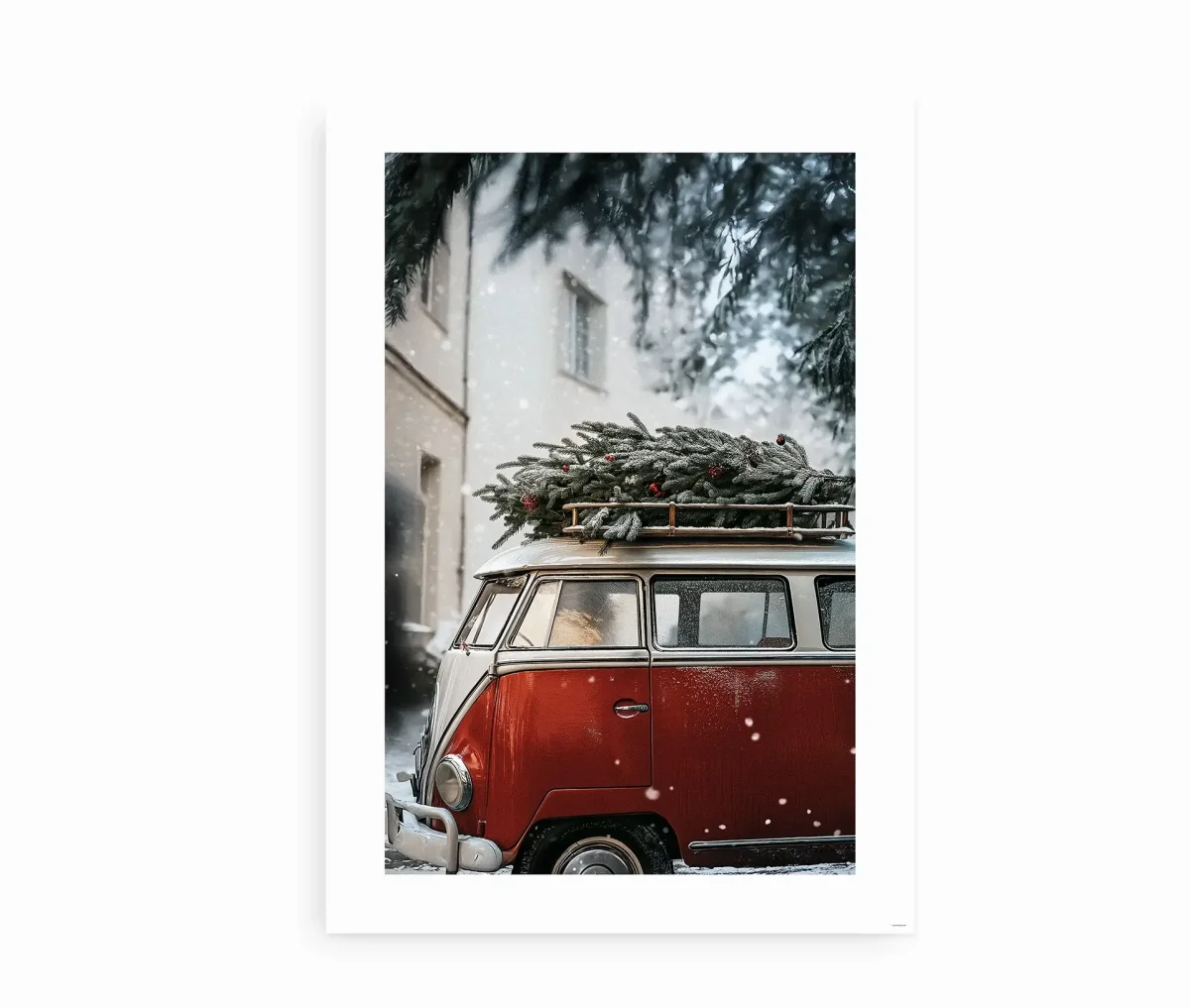 Christmas Caravan – juleplakat - Billede 2