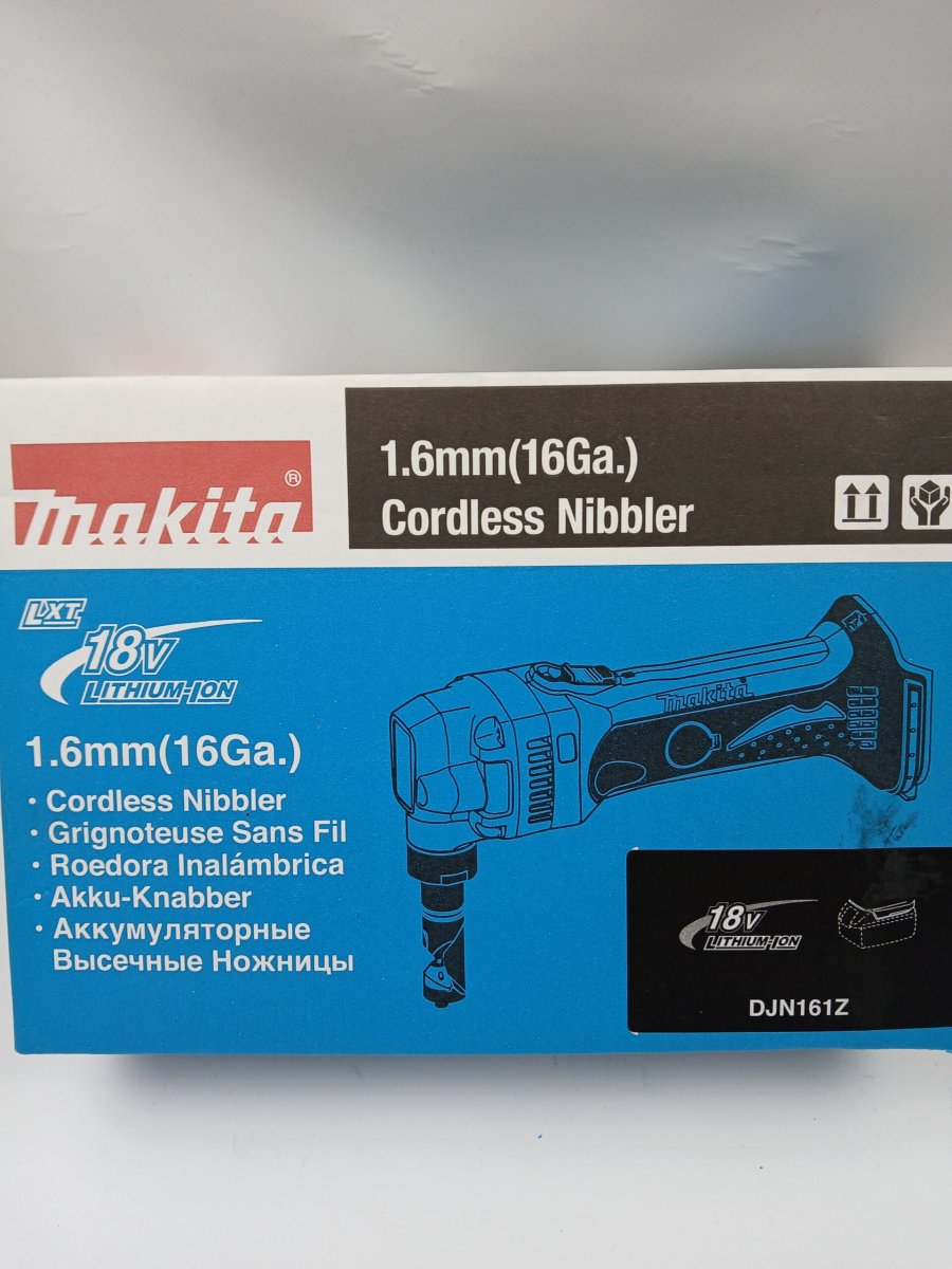 Makita DJN161Z Pladestanser 18V LXT – Solo