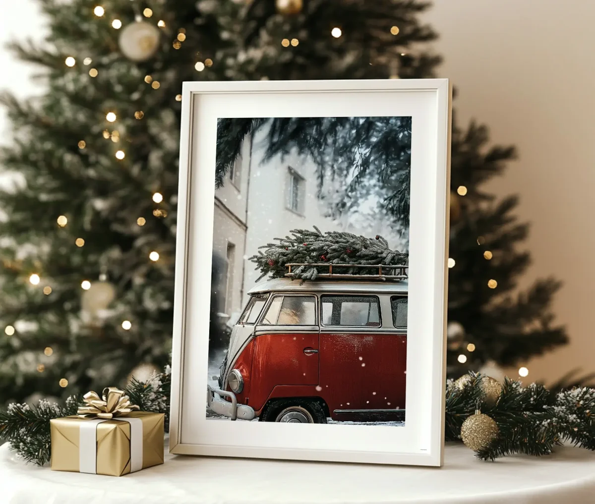 Christmas Caravan – juleplakat - Billede 4