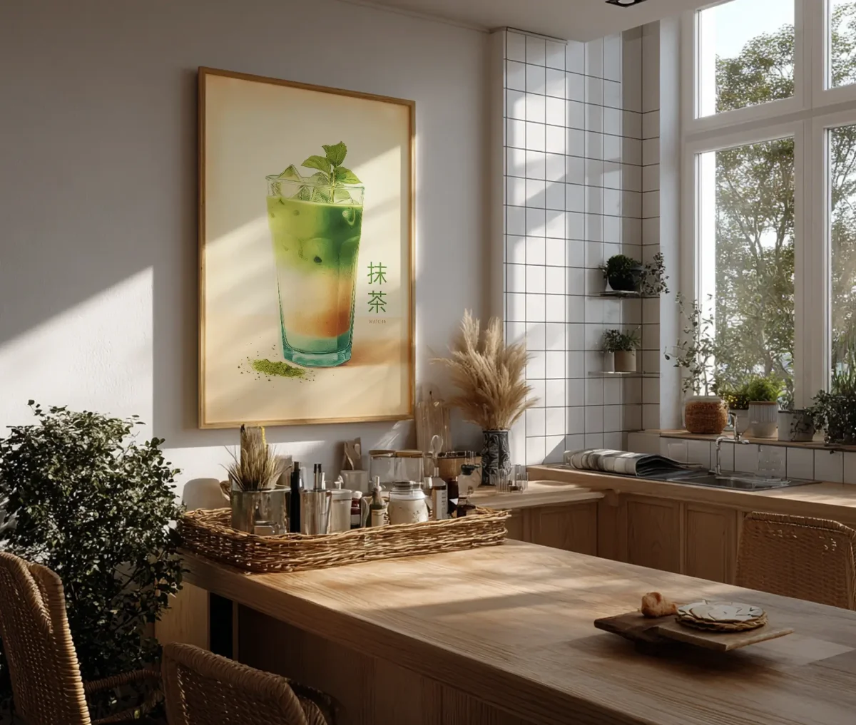 Matcha Iced Latte – Plakat - Billede 4