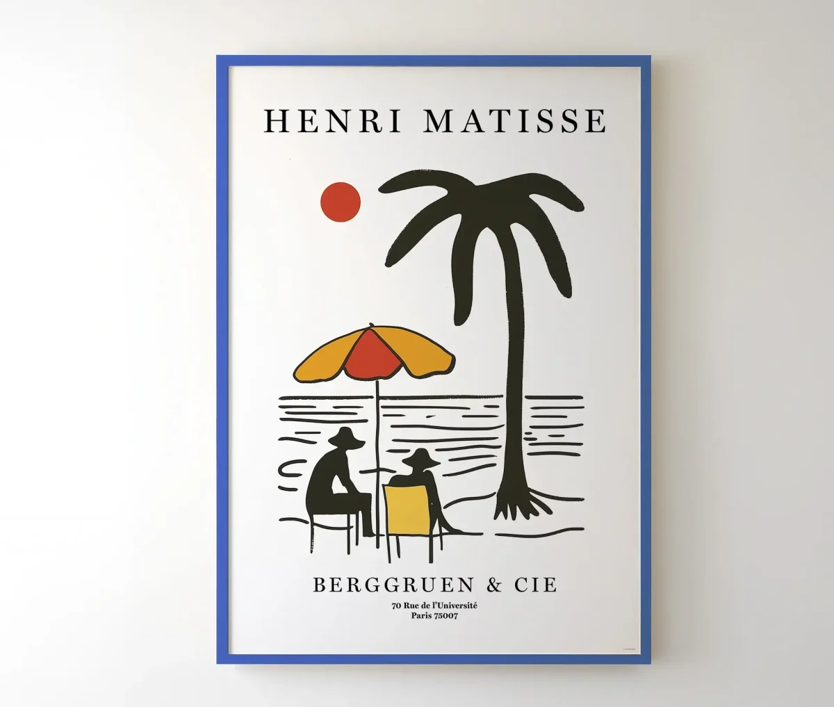 Henri Matisse strandmotiv - Billede 3