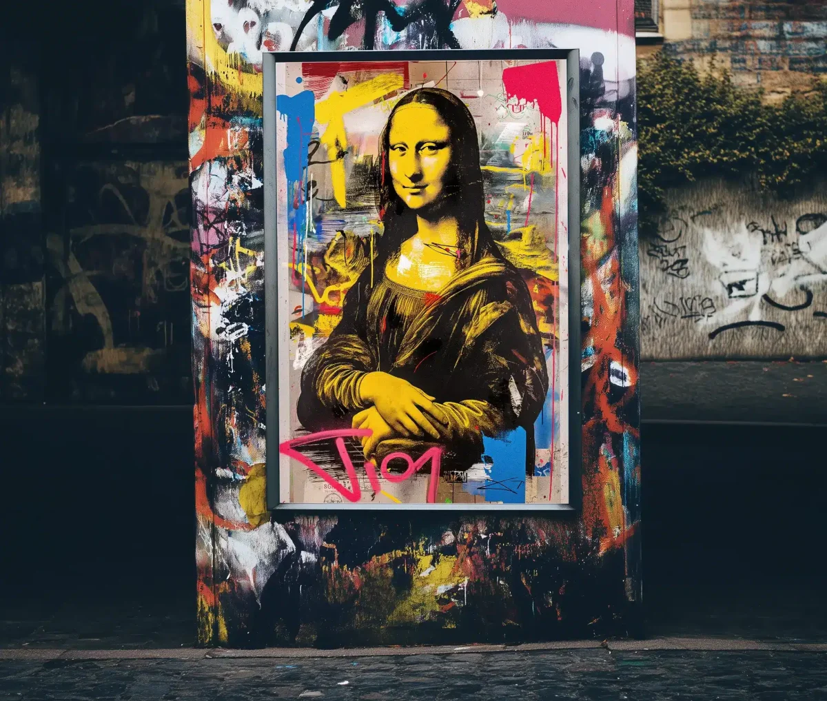 Modern Mona Lisa - Billede 4