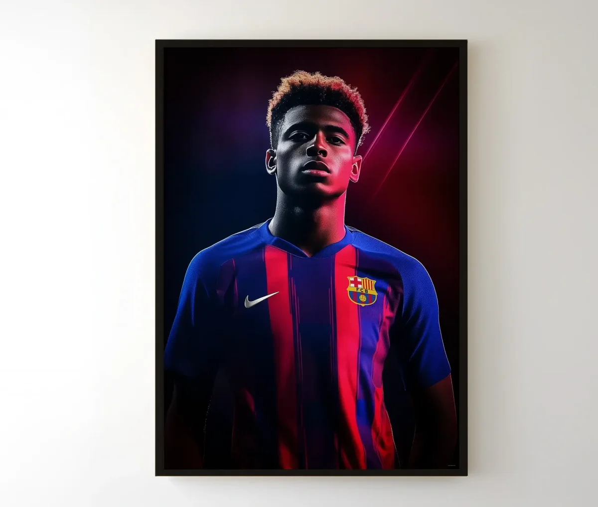 Lamine Yamal – Barcelona plakat - Billede 3