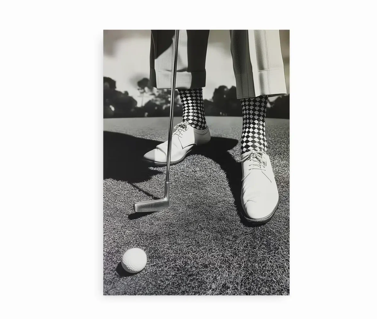 Vintage Golfer – Golf plakat - Billede 2