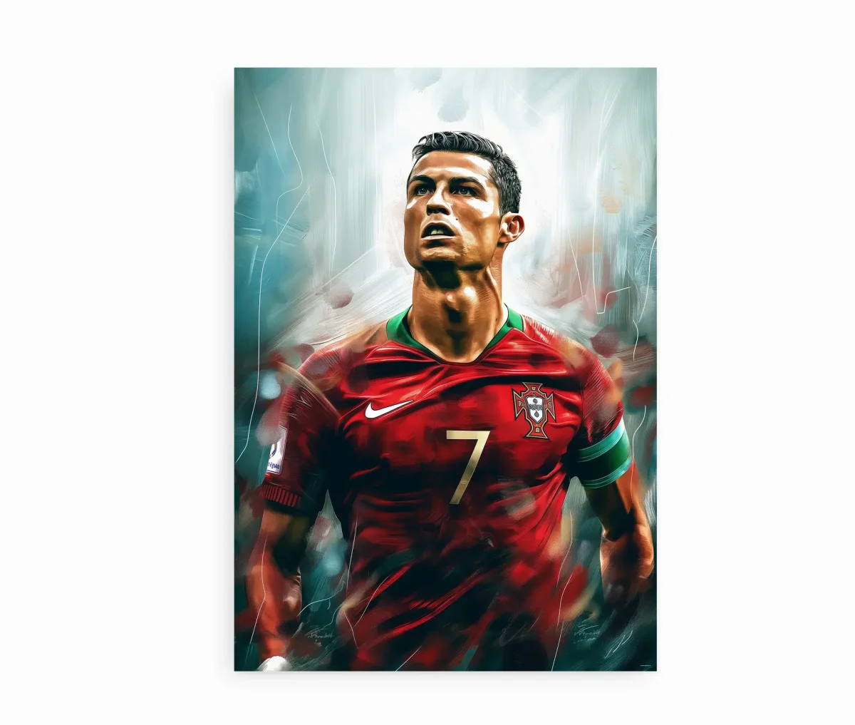 Ronaldo – Plakat med fodboldikon - Billede 2