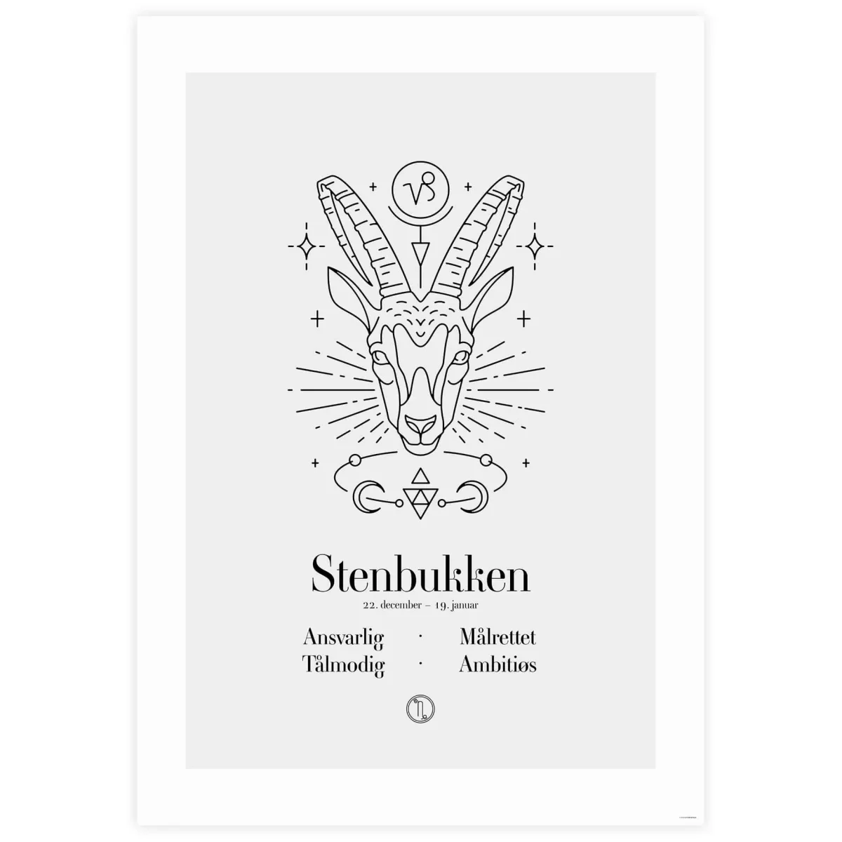Stjernetegnet Stenbukken - Billede 2