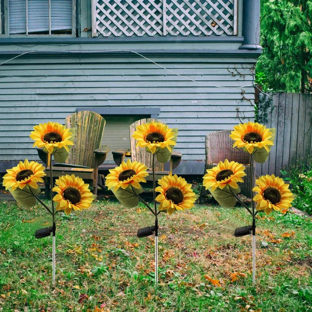 SunBloom Havelampe – Solcelledrevet Design - Billede 8