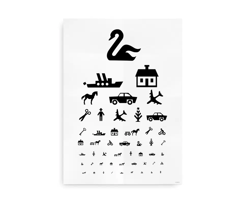 Synstavle – Klassisk plakat