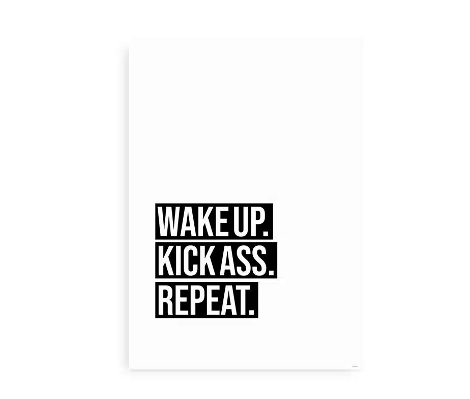 Wake Up. Kick Ass. Repeat. - Billede 2