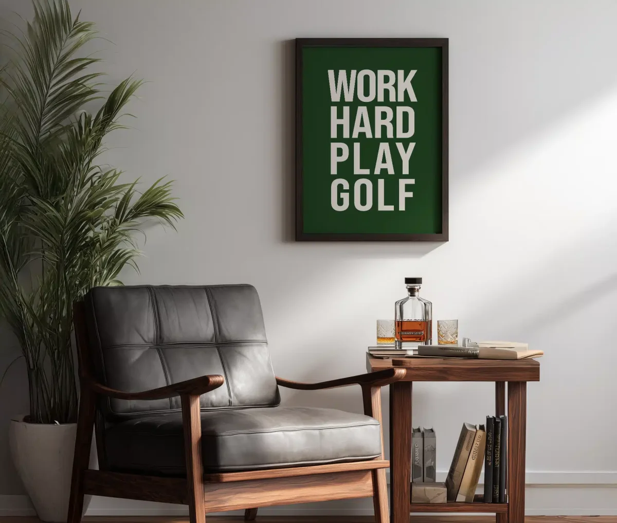 Work Hard Play Golf - Billede 4