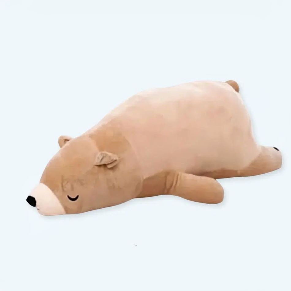 Sovende brun bamse - Billede 2
