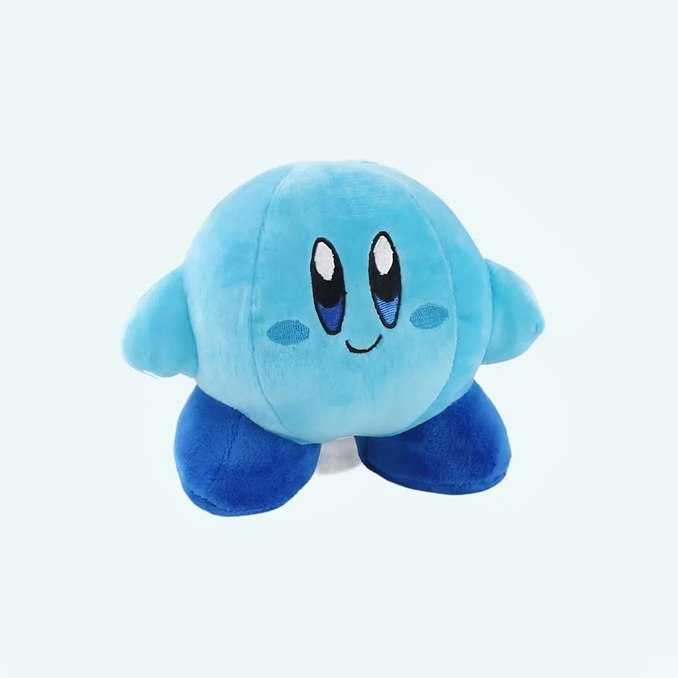 Plys-kirby smilende i lyserød eller blå - Billede 2