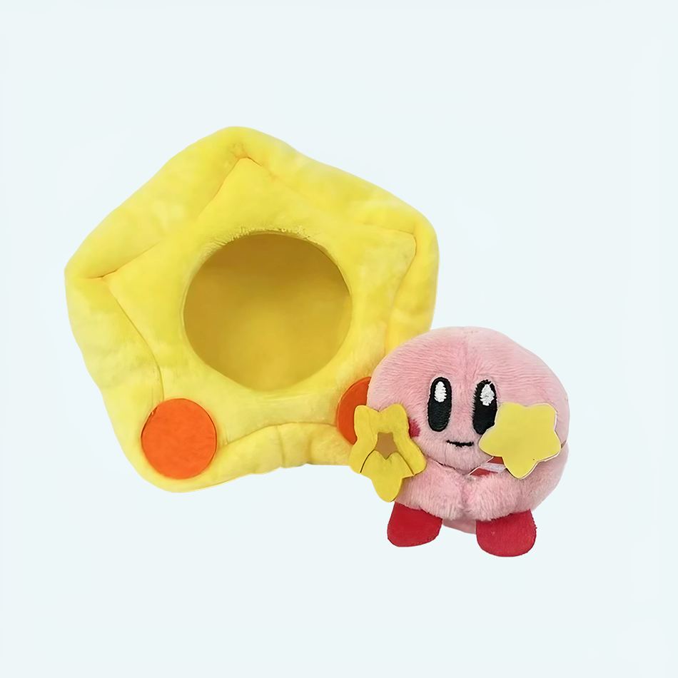 Plys-kirby på sin gule stjerne - Billede 2