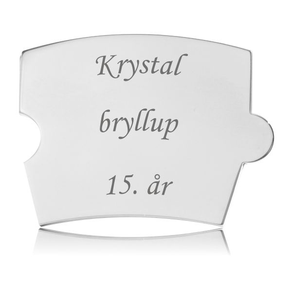 Spin – Krystalbryllup 15 år