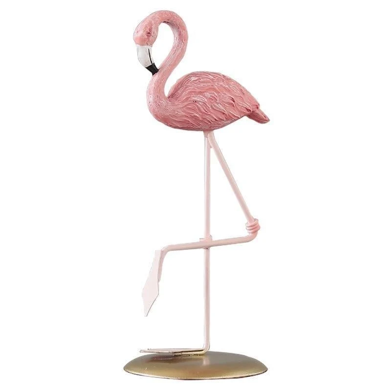 FloraFlamingo Figur – Tropisk Dekoration til Hjem og Have - Billede 2