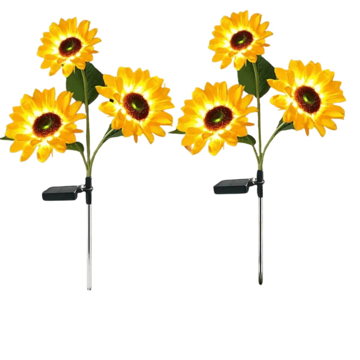 SunBloom Havelampe – Solcelledrevet Design - Billede 2